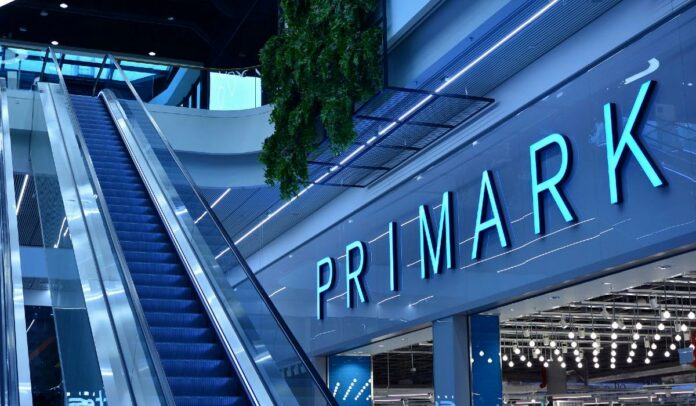 Primark near escalator