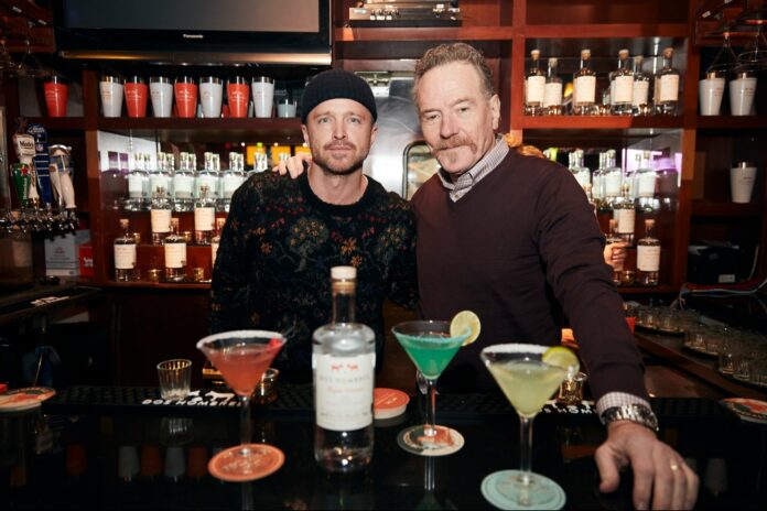 Aaron Paul, Bryan Cranston Talk Leadership and Dos Hombres Mezcal