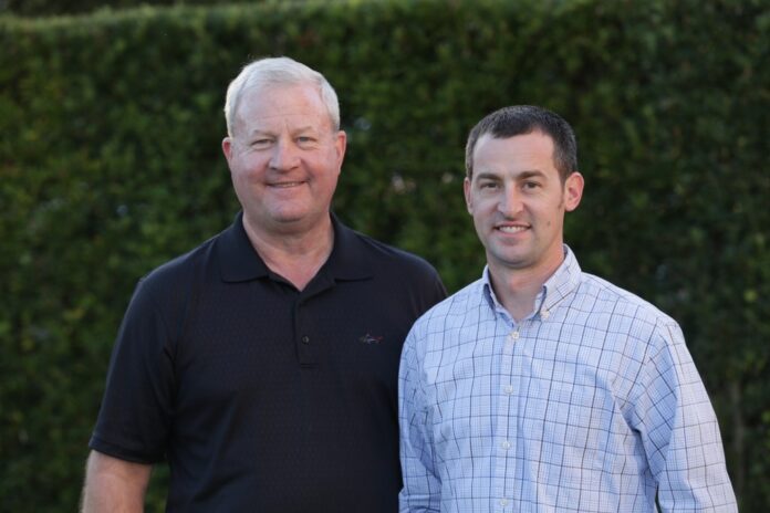 Terry (left) and Andy Kurth. Credit: Weed Man
